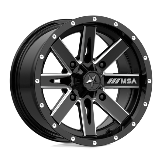 MA41 14x7 Gloss Black/Milled