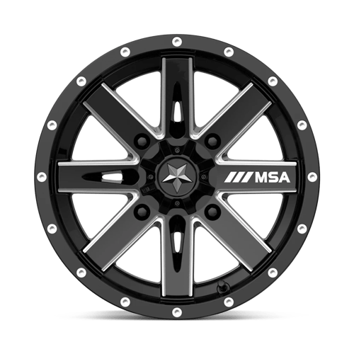 MA41 14x7 Gloss Black/Milled