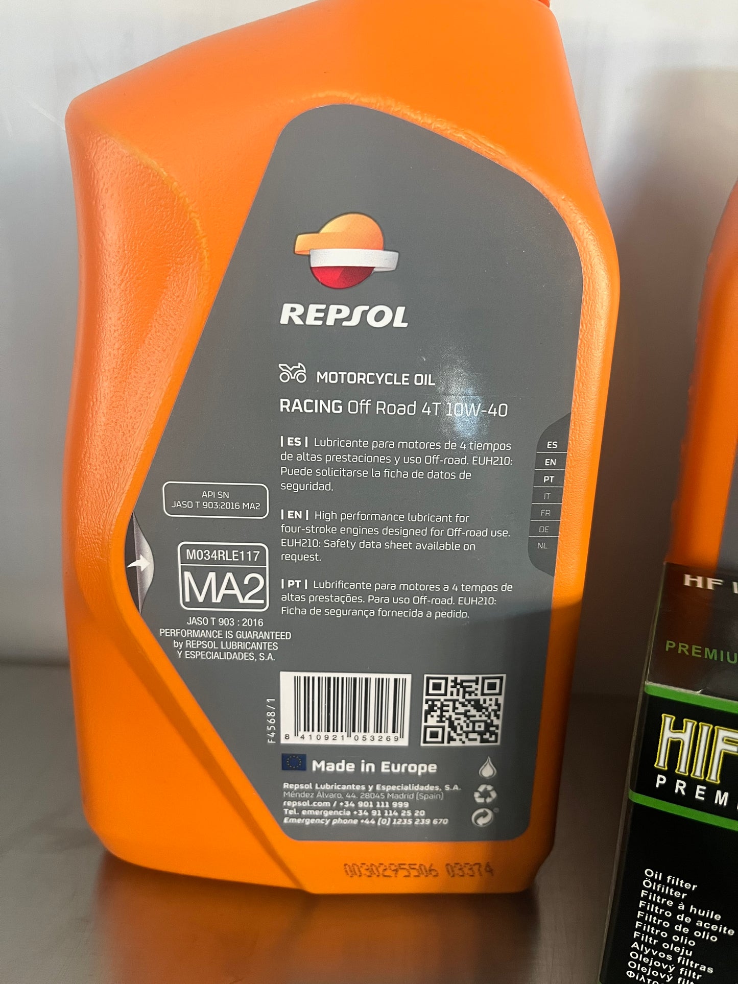 Oil Change Kit Semi-Synthetic 10w40