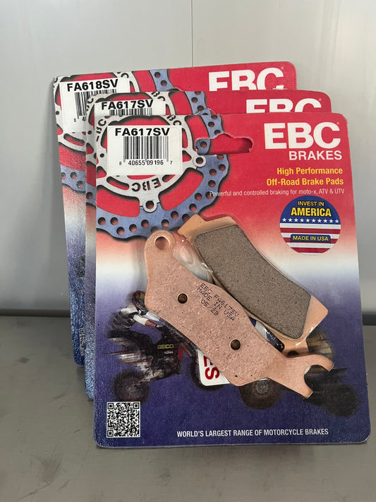 Can-Am Brake Set of 3 SEVERE DUTY USE