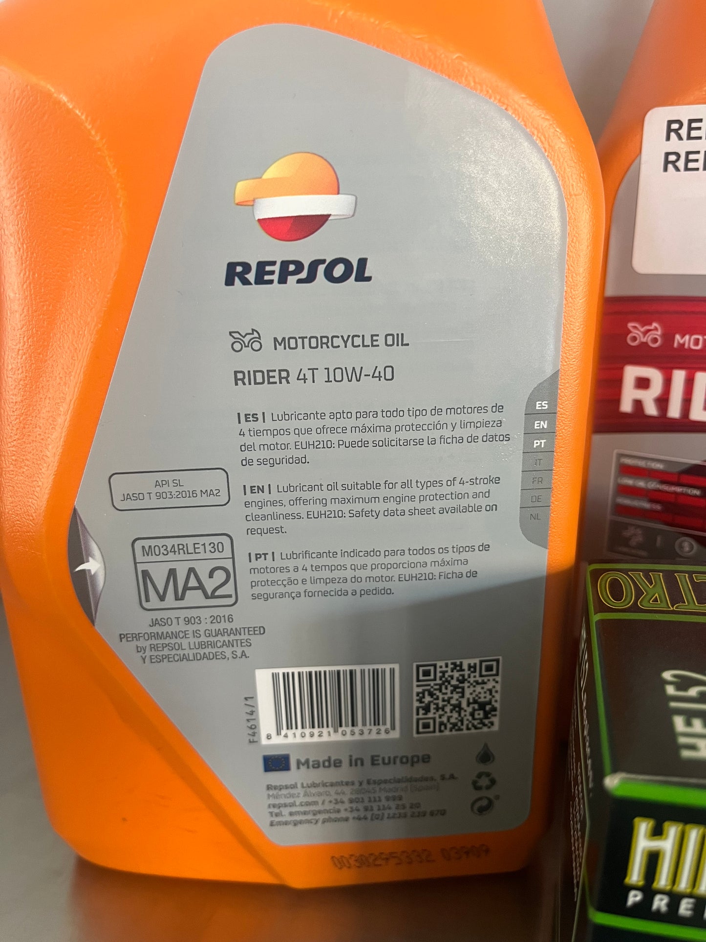 Oil Change Kit Mineral 10w40