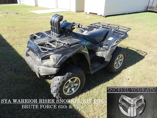 SYA Warrior Riser Snorkel kit for Kawasaki Brute Force 650i 750i 2012 - 2022