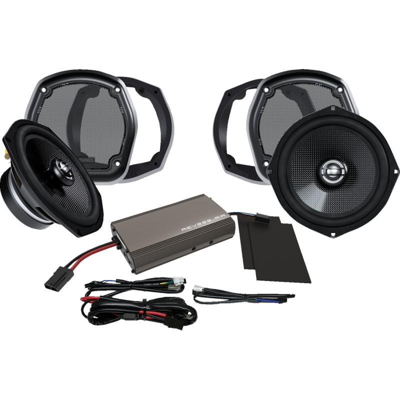 702-XL '7.0" FAIRING LOWER SPEAKER KIT W/225 WATT AMP