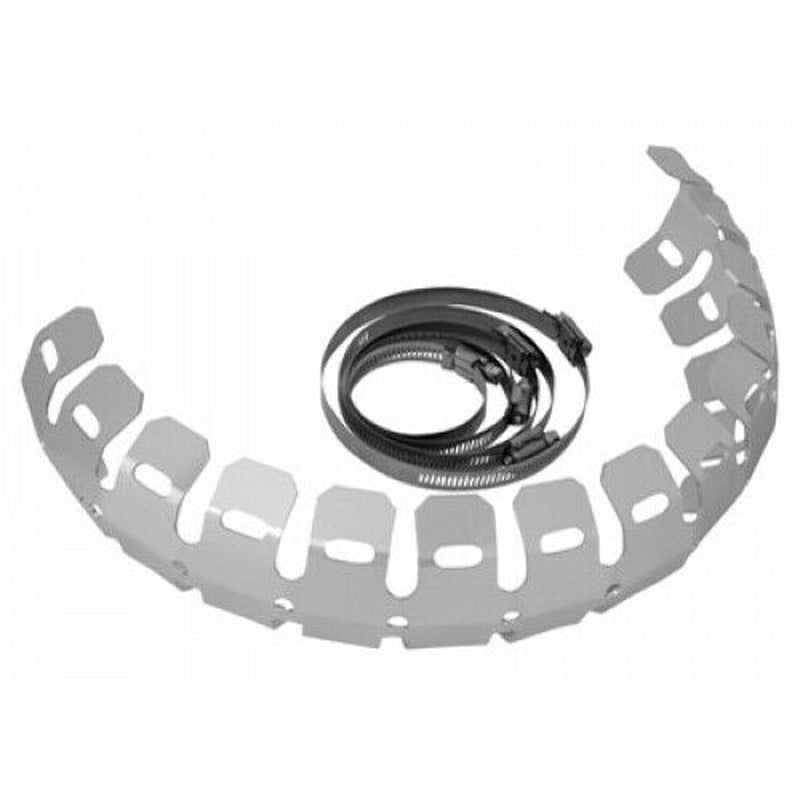 STAINLESS PIPE GUARD.