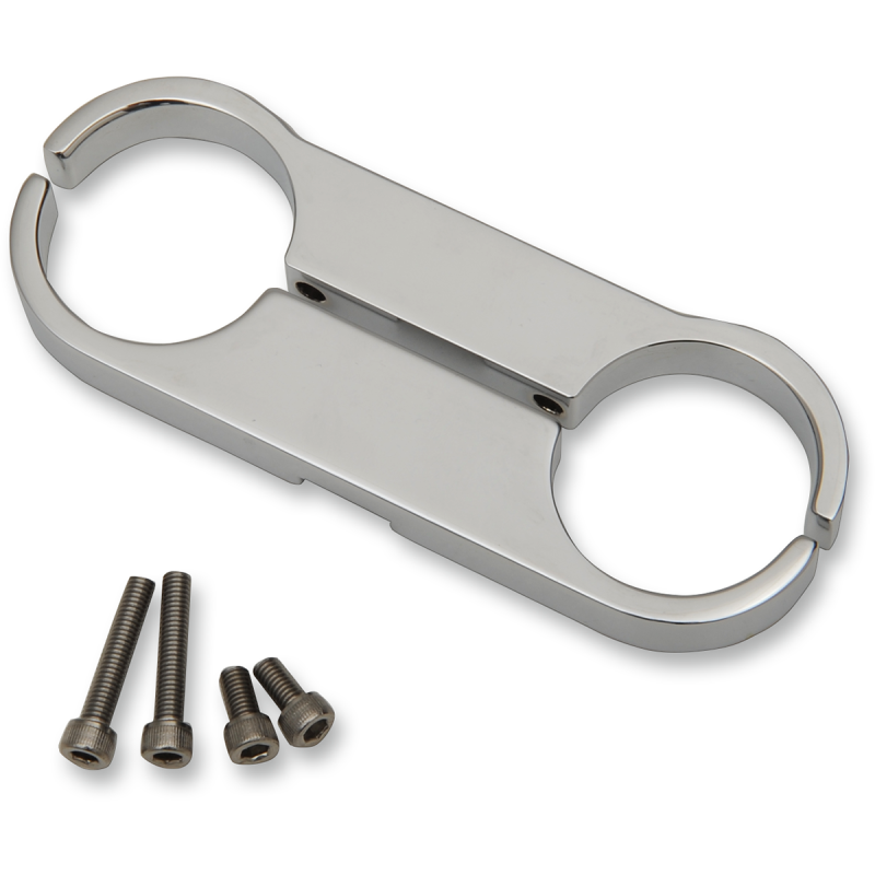 Chrome Gauge Mount - For 1.50" Risers