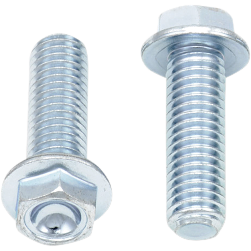 M8-1.25x25 10mm Hex Flange Bolt (10Pk)