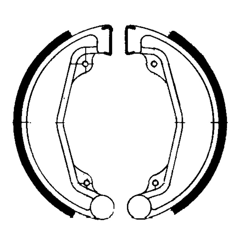 BRAKE SHOES -  312 FRONT