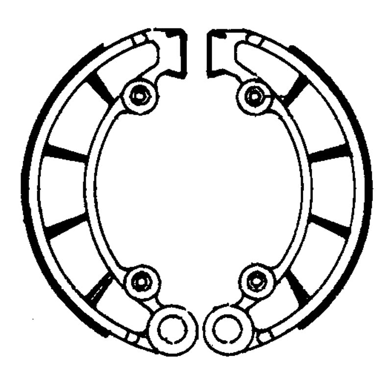 BRAKE SHOES -  316 REAR