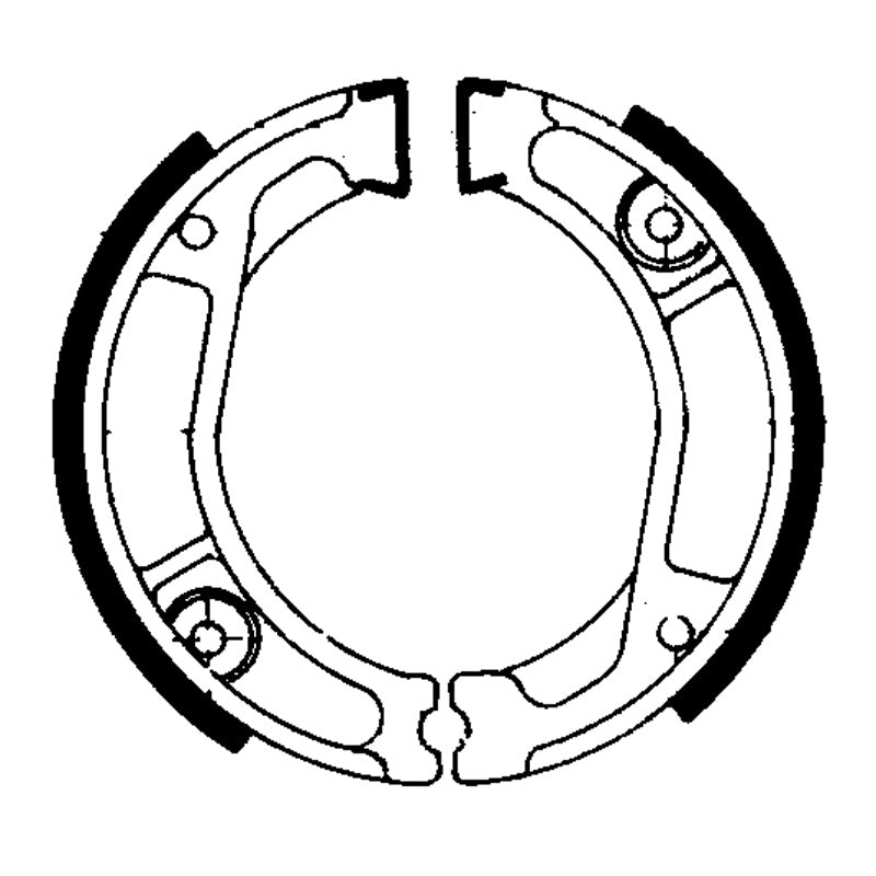 BRAKE SHOES - 323 REAR