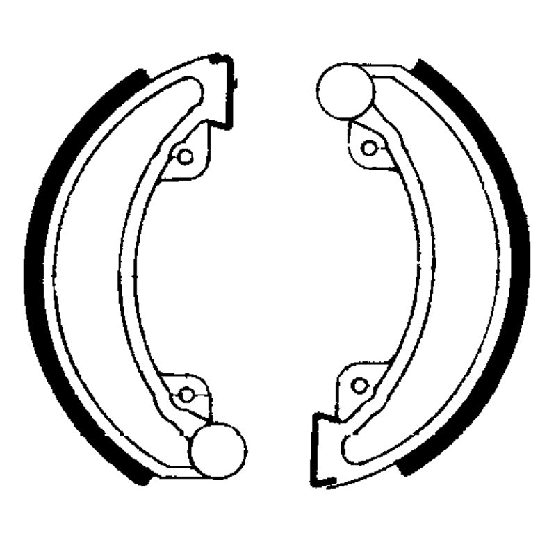 BRAKE SHOES - 327 FRONT