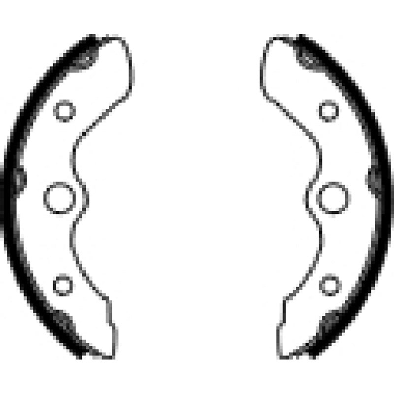 BRAKE SHOES - 339 FRONT