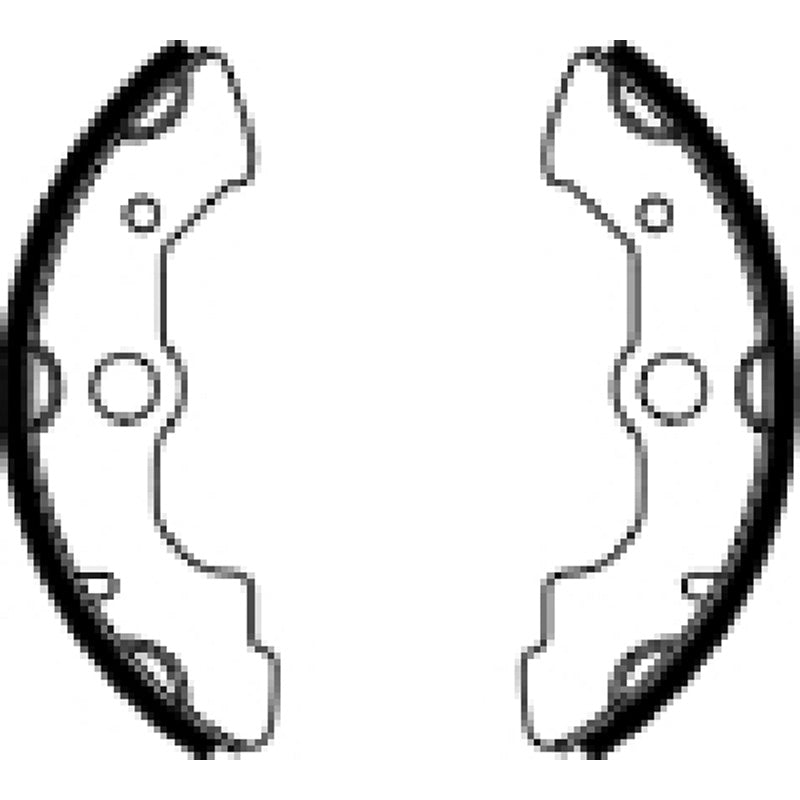 BRAKE SHOES - 342 REAR