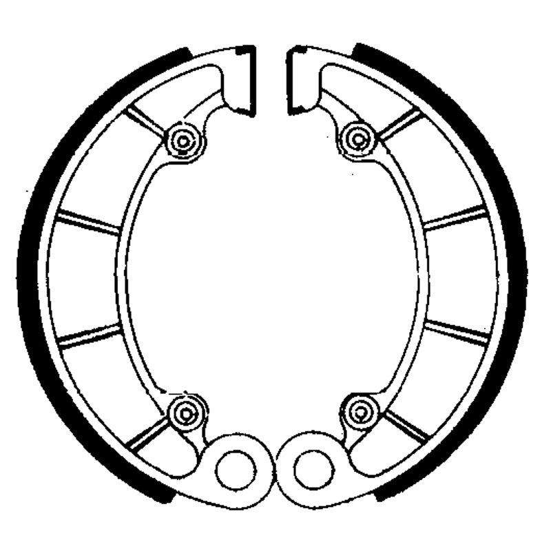 BRAKE SHOES - 343 REAR
