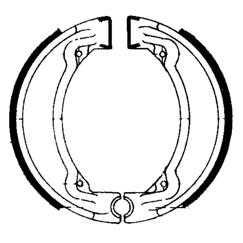 BRAKE SHOES - 504 FRONT/REAR