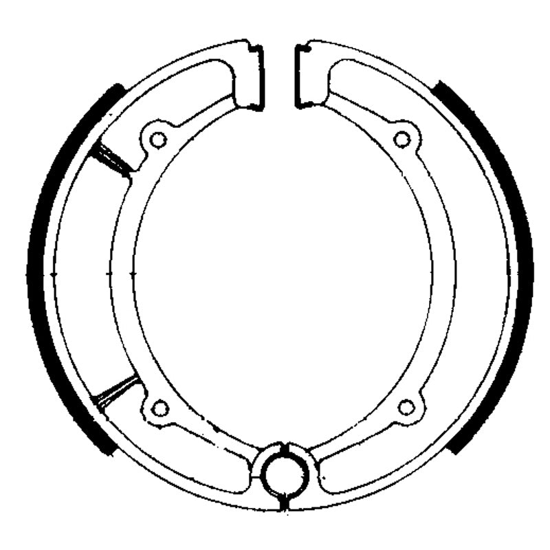 BRAKE SHOES - 516 REAR