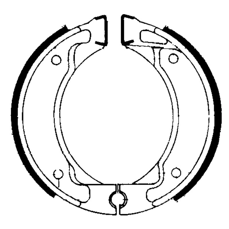 BRAKE SHOES - 518 FRONT/REAR