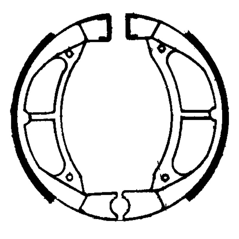 BRAKE SHOES - 519 FRONT/REAR
