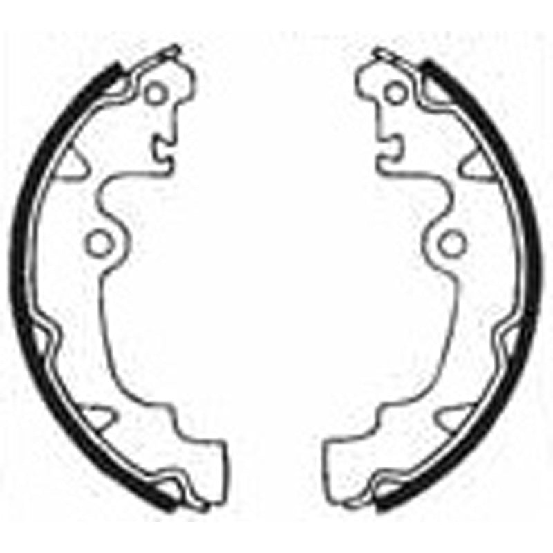 BRAKE SHOES - 523 REAR