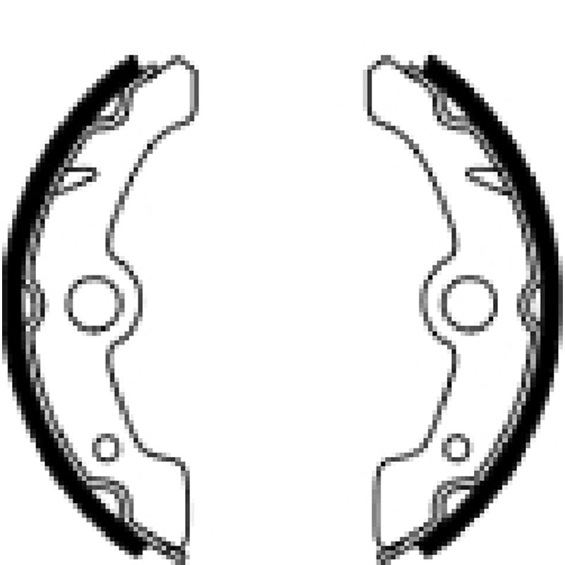 BRAKE SHOES - 524 FRONT