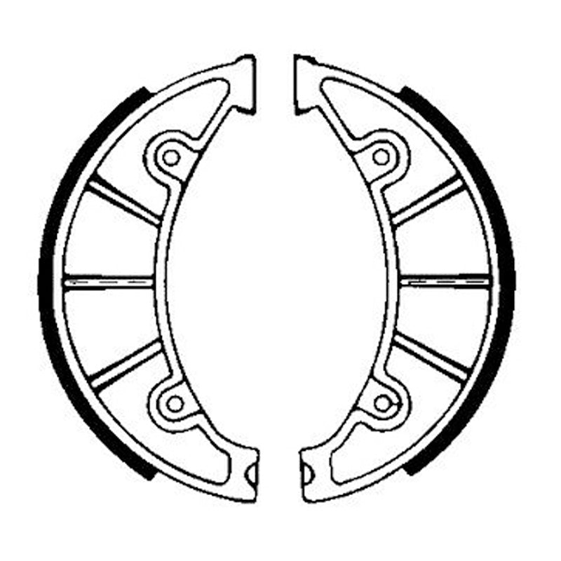 BRAKE SHOES - 533 REAR
