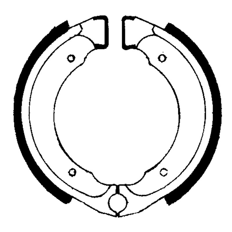 BRAKE SHOES - 614 FRONT/REAR