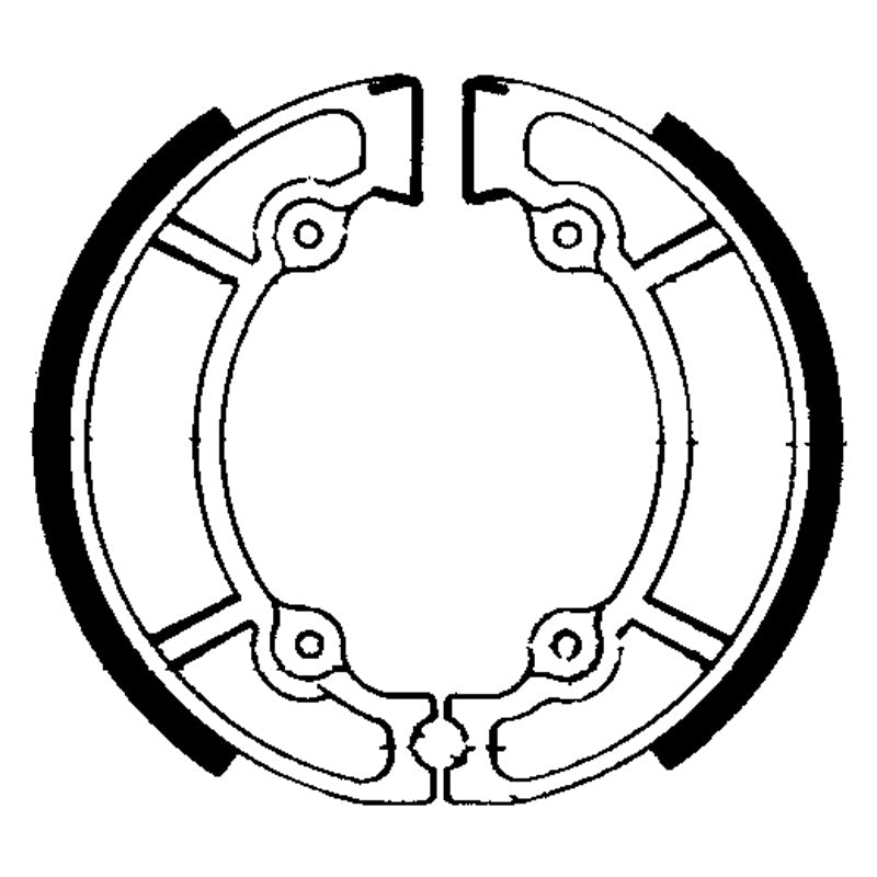 BRAKE SHOES - 616 REAR