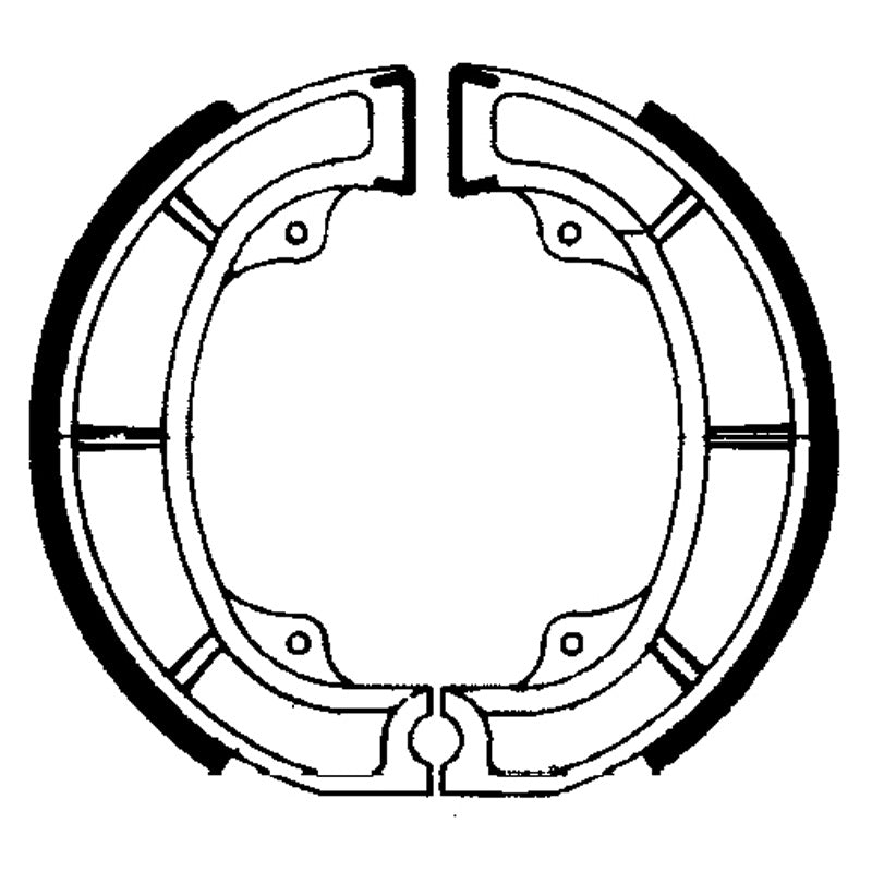 BRAKE SHOES - 621 FRONT