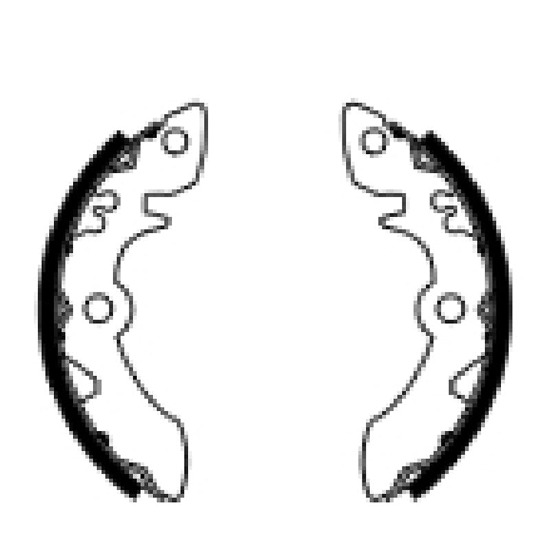 BRAKE SHOES - 625 FRONT