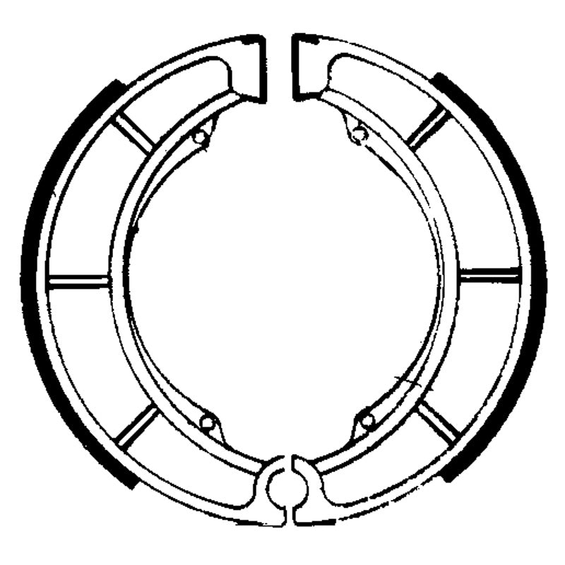 BRAKE SHOES - 634 REAR