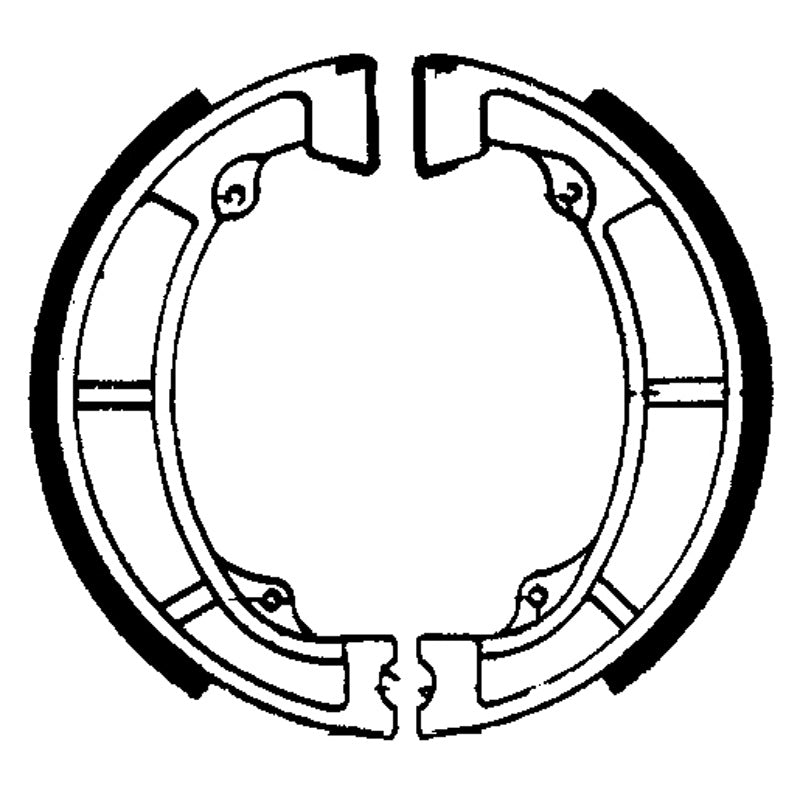 BRAKE SHOES - 704 FRONT