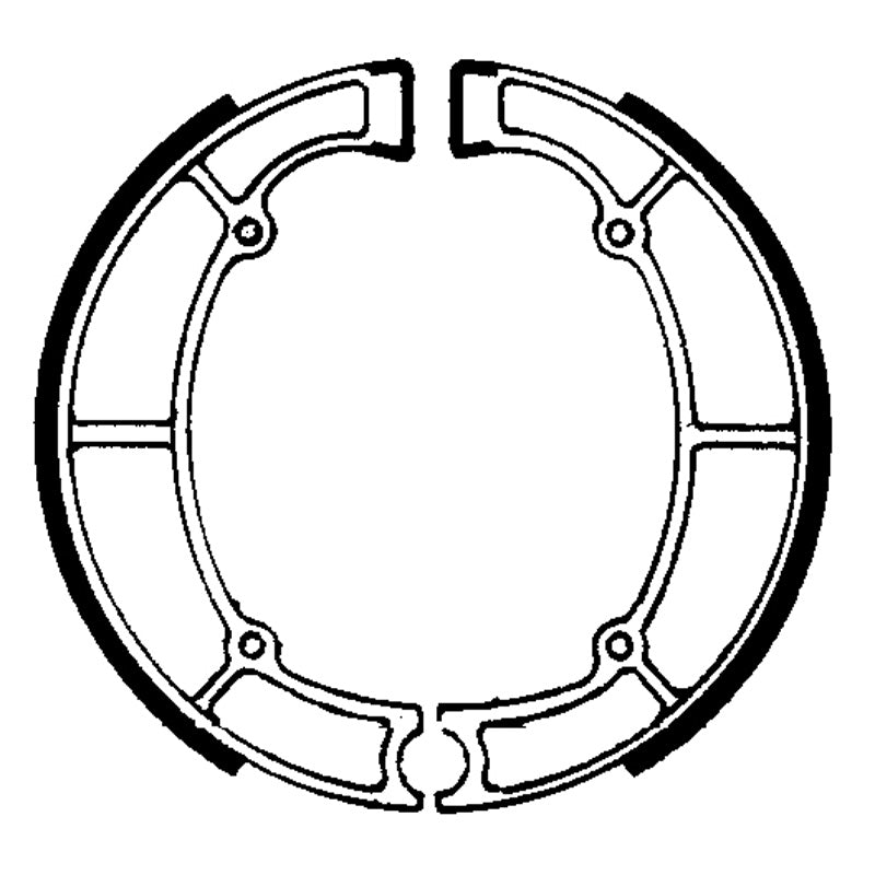 BRAKE SHOES - 709 REAR