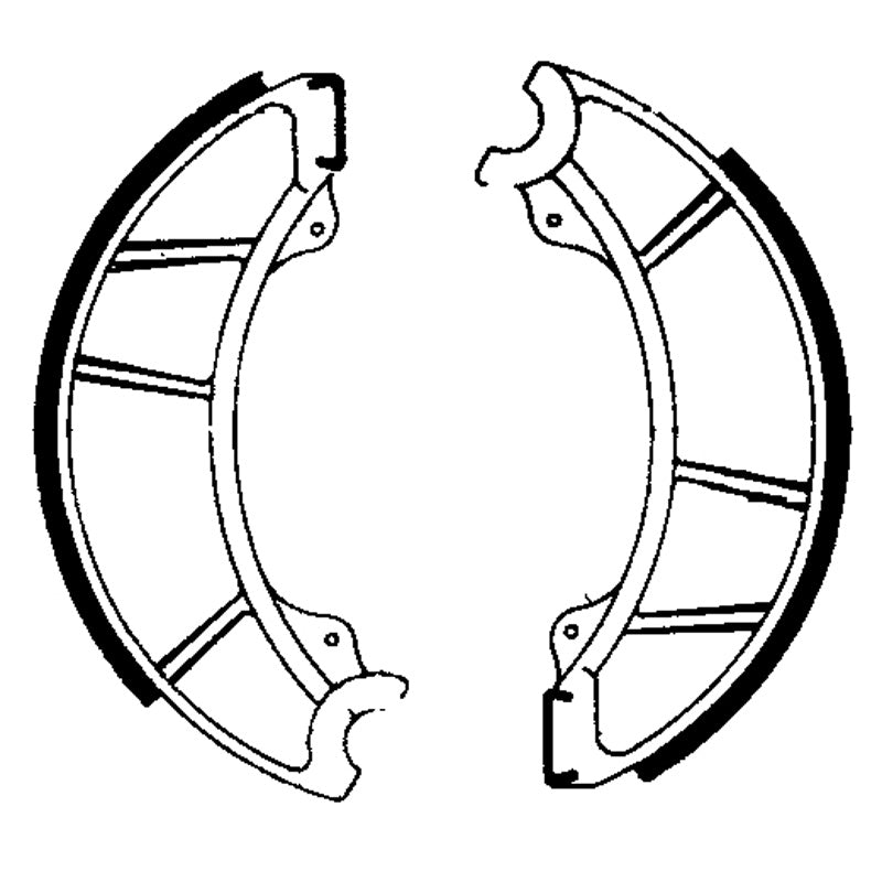BRAKE SHOES - 711 FRONT