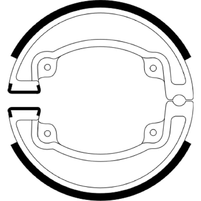 BRAKE SHOES - 818 REAR
