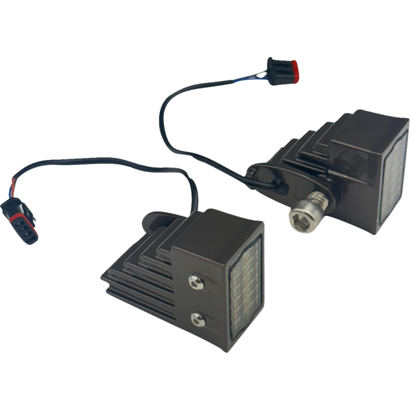LIGHT FRONT TURN SIGNAL LED DARK BRONZE