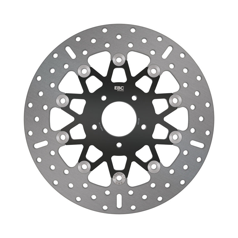 ROTOR FR. 10 SPOKES BLACK HD FLH 08-10