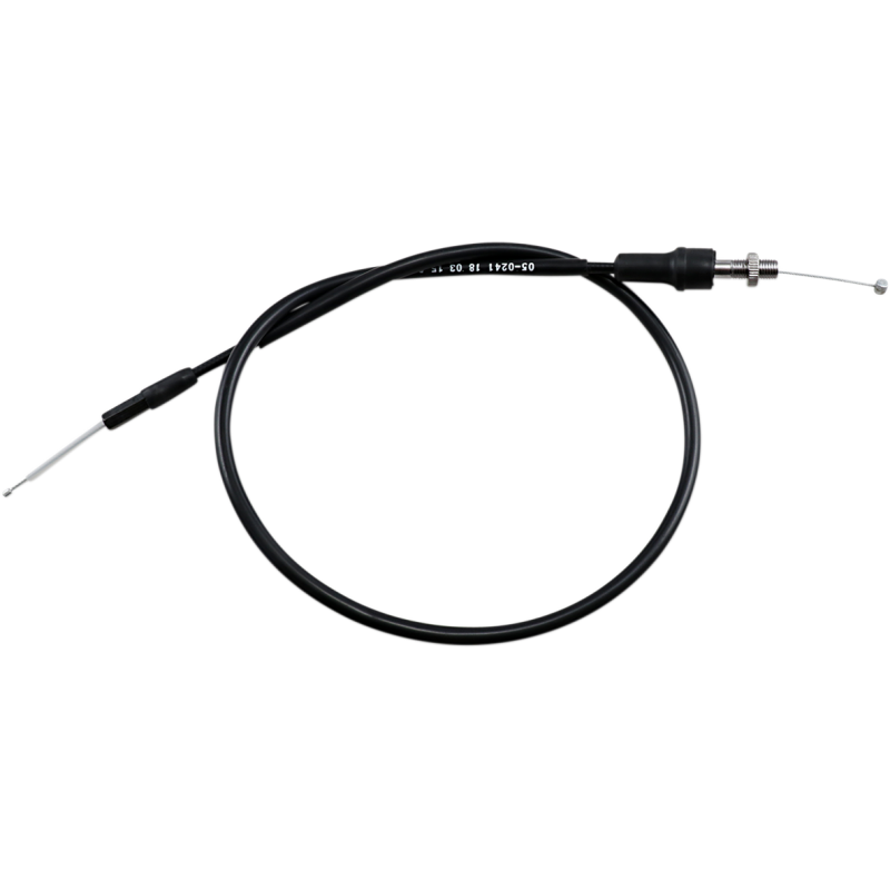 THROTTLE CABLE BLACK VINYL