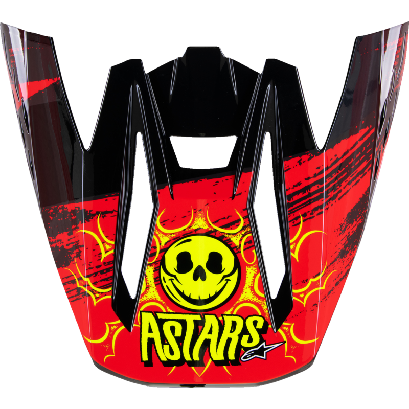 VISOR SM5 RASH RED/G