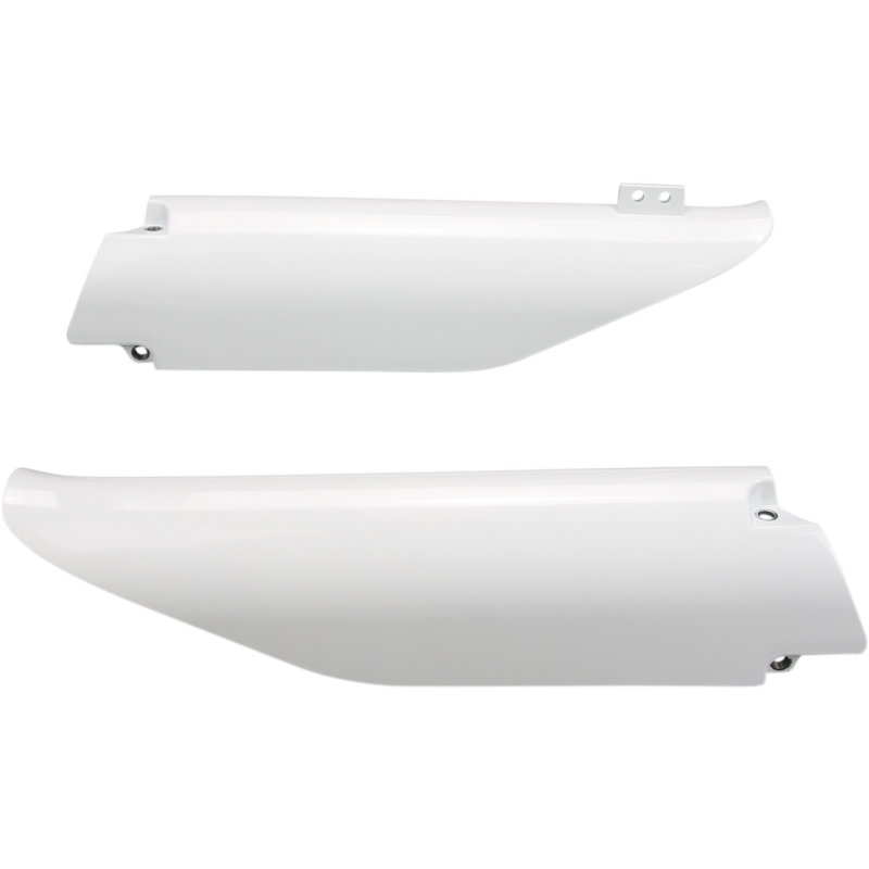 LOWER FORK COVER SET- RM/RMZ:07-10 WHITE