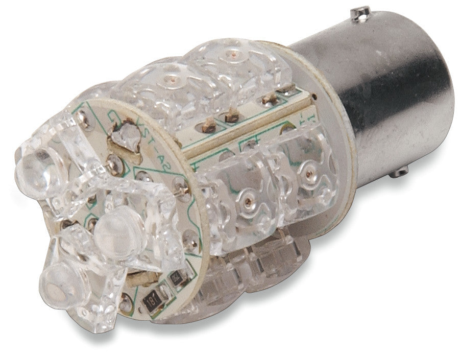 1157 RED 360LED BULB EA