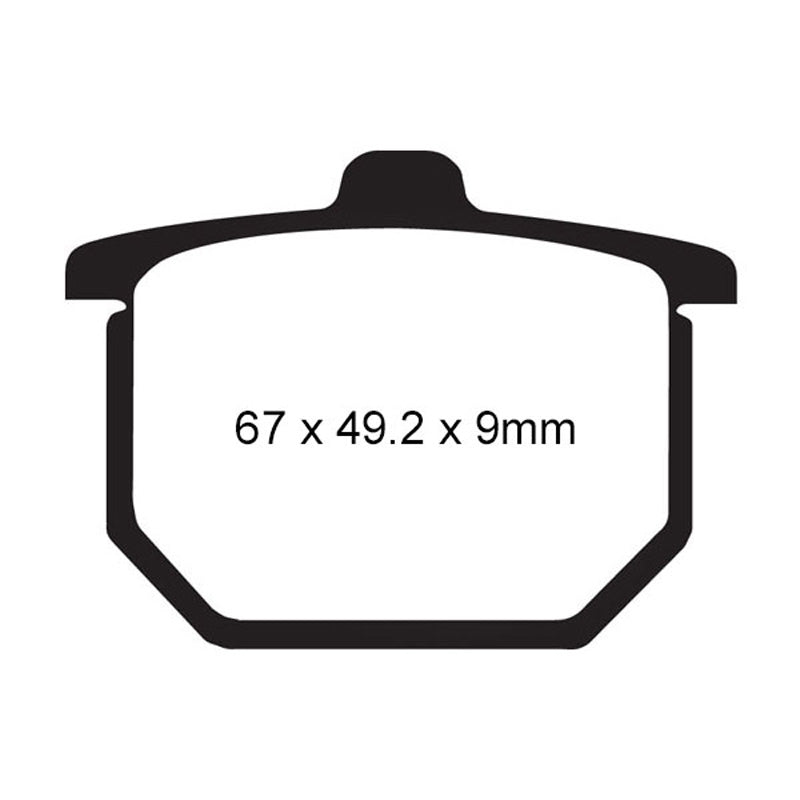 EBC PAD FA31,FERODO 310-029(FDB182P)(VD112)