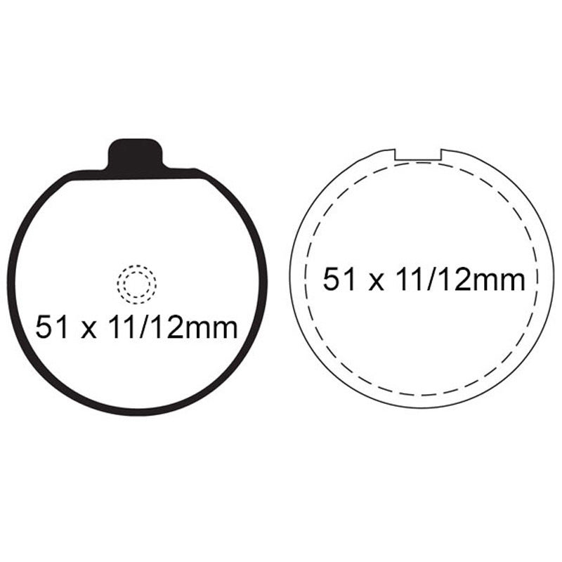 BRAKE PADS - FA SERIES - FA35 FRONT