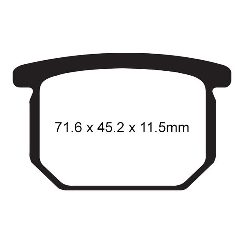 BRAKE PADS - FA SERIES - FA65 FRONT