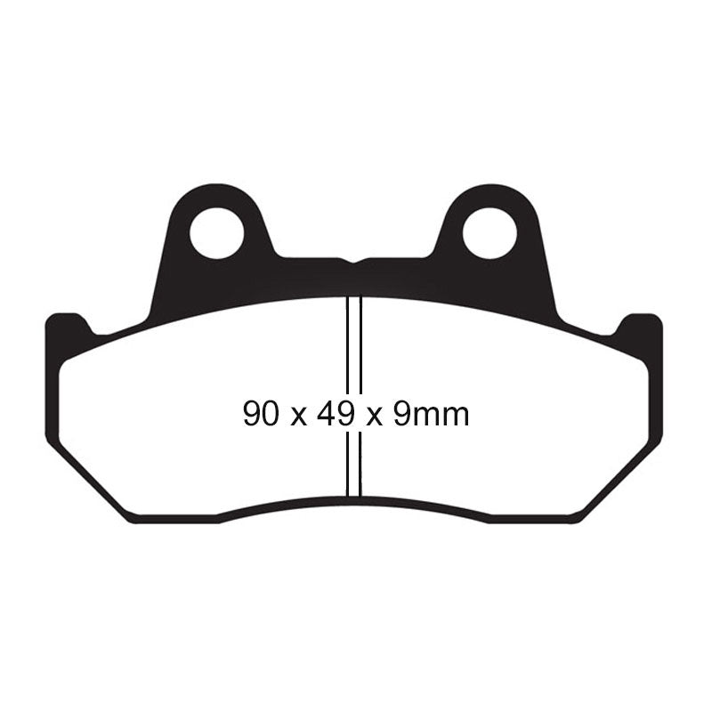 BRAKE PADS - FA SERIES - FA69/2 FRONT