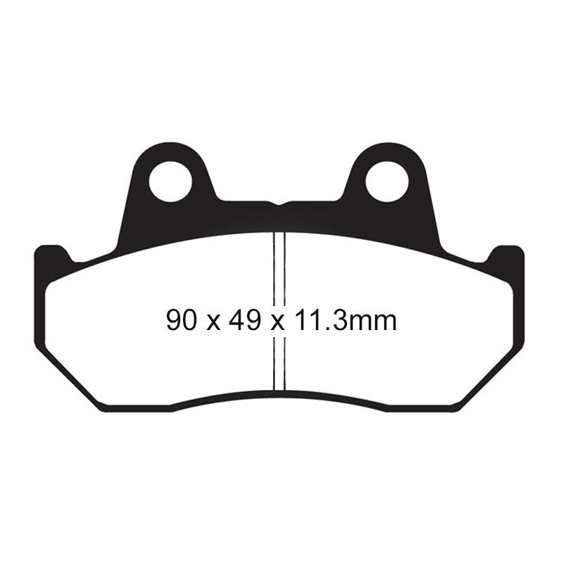BRAKE PADS - FA SERIES - FA69/3 FRONT/REAR