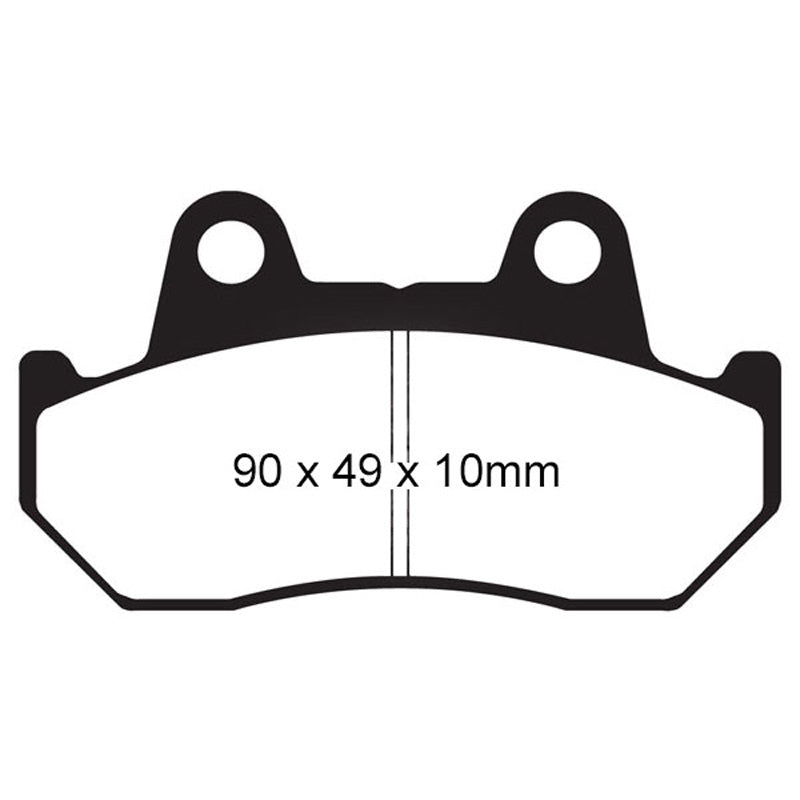BRAKE PADS - FA SERIES - FA69 FRONT/REAR