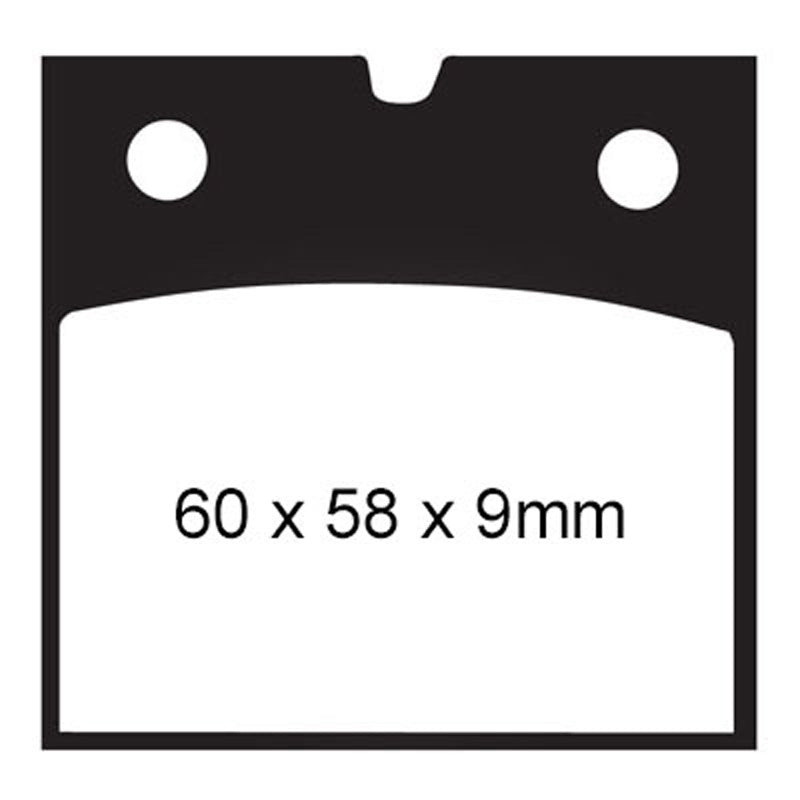 BRAKE PADS - FA SERIES - FA77 FRONT