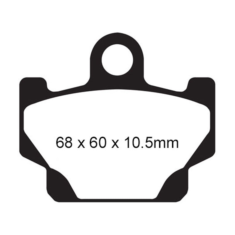 BRAKE PADS - R SERIES - FA81R FRONT