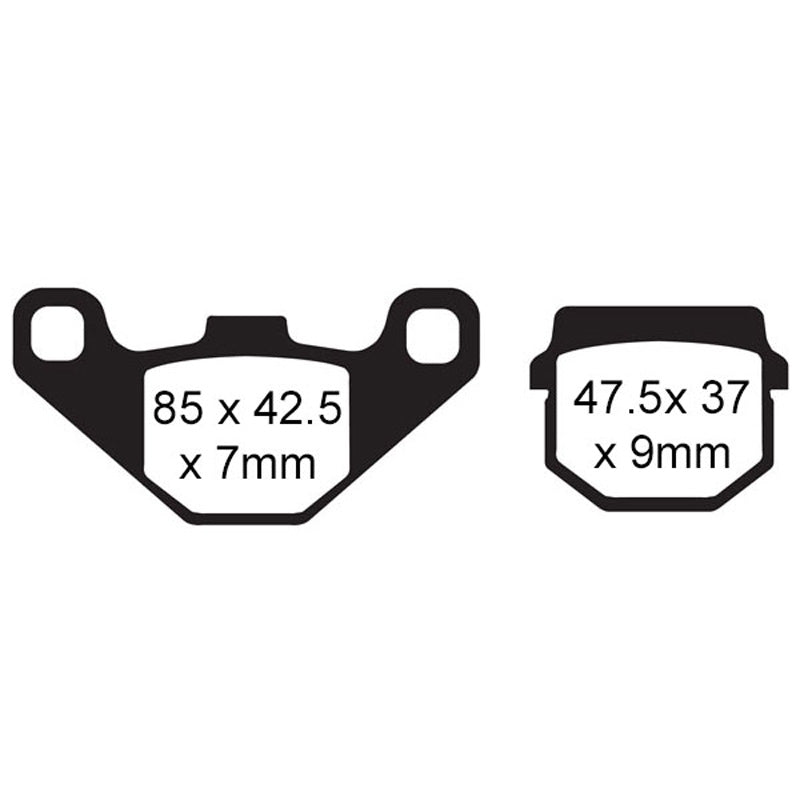 BRAKE PADS - SFA SERIES - SFA83 FRONT/REAR