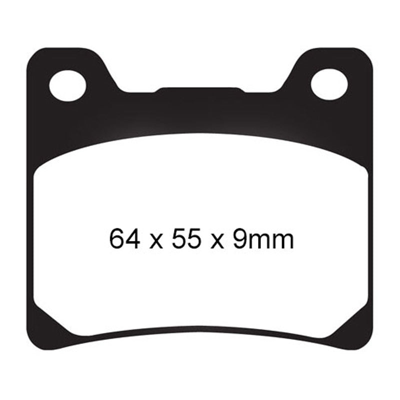 EBC PAD FA88,FERODO 310-088(FDB337P)   (VD236)