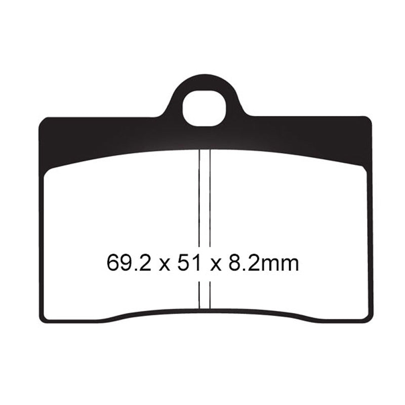BRAKE PADS - HH SERIES - FA95HH FRONT